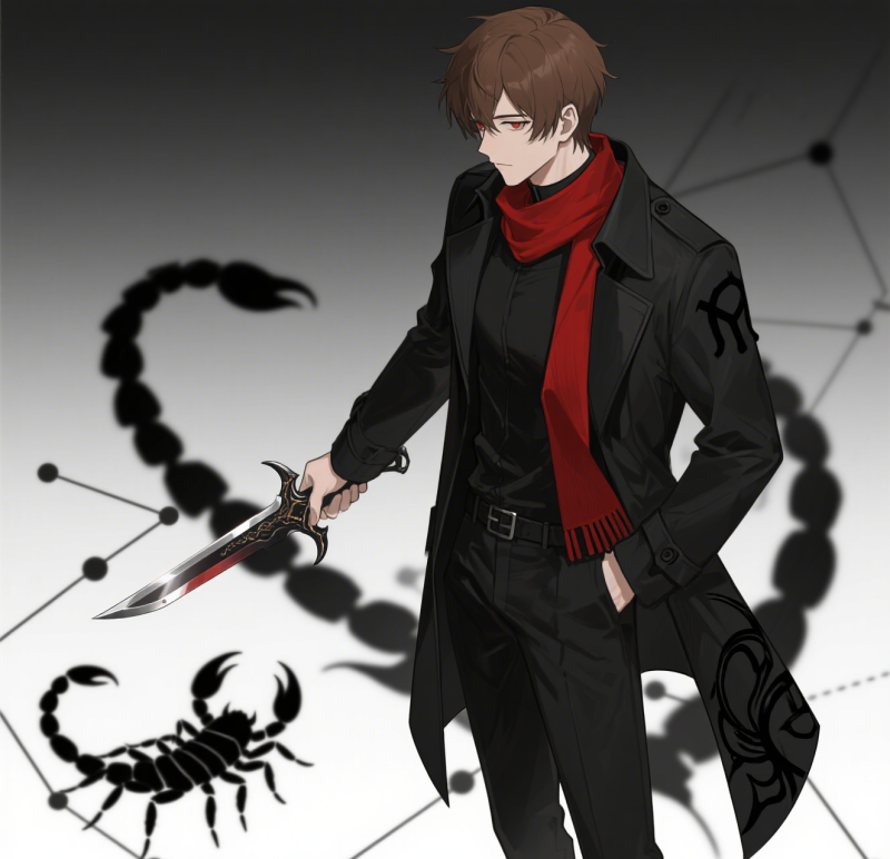 天蝎男