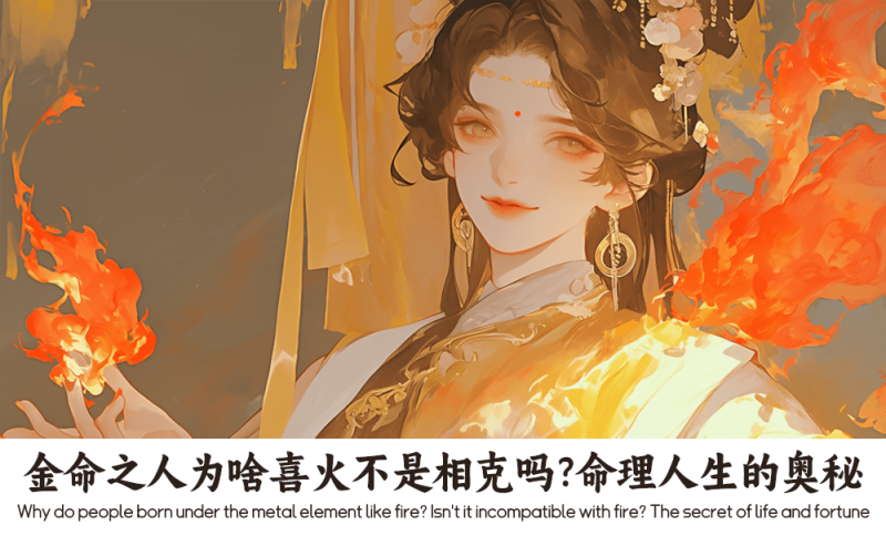 金命之人为啥喜火不是相克吗