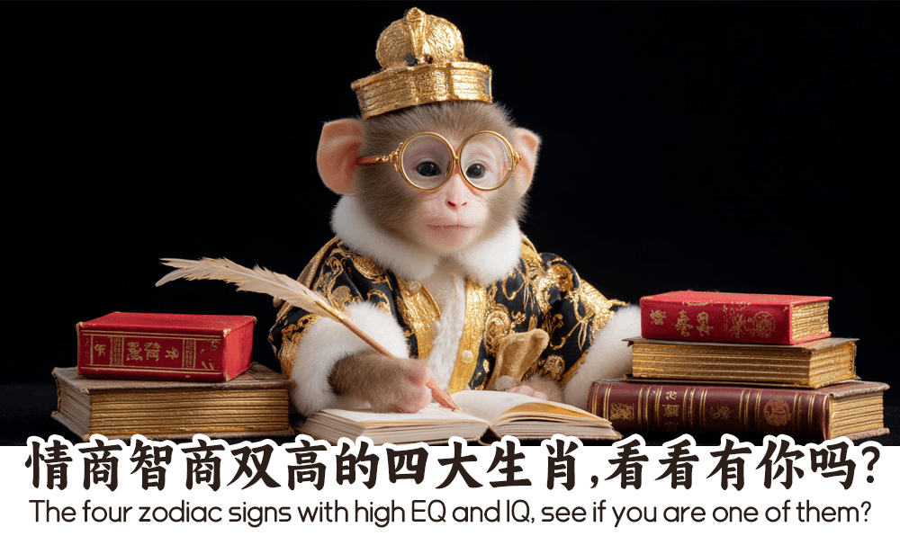 情商智商双高的四大生肖，看看有你吗？