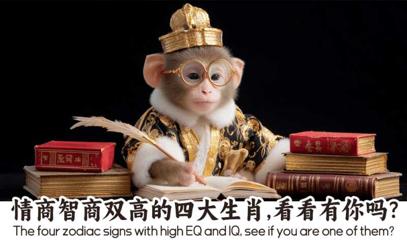 情商智商双高的四大生肖