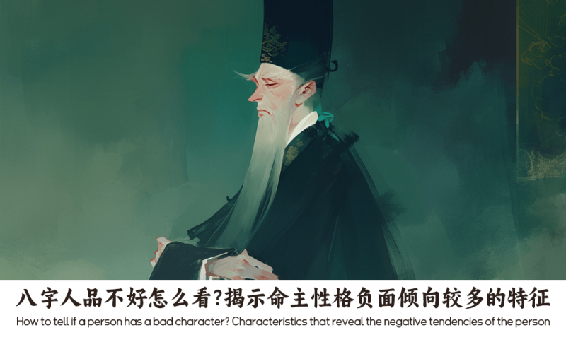 八字人品不好