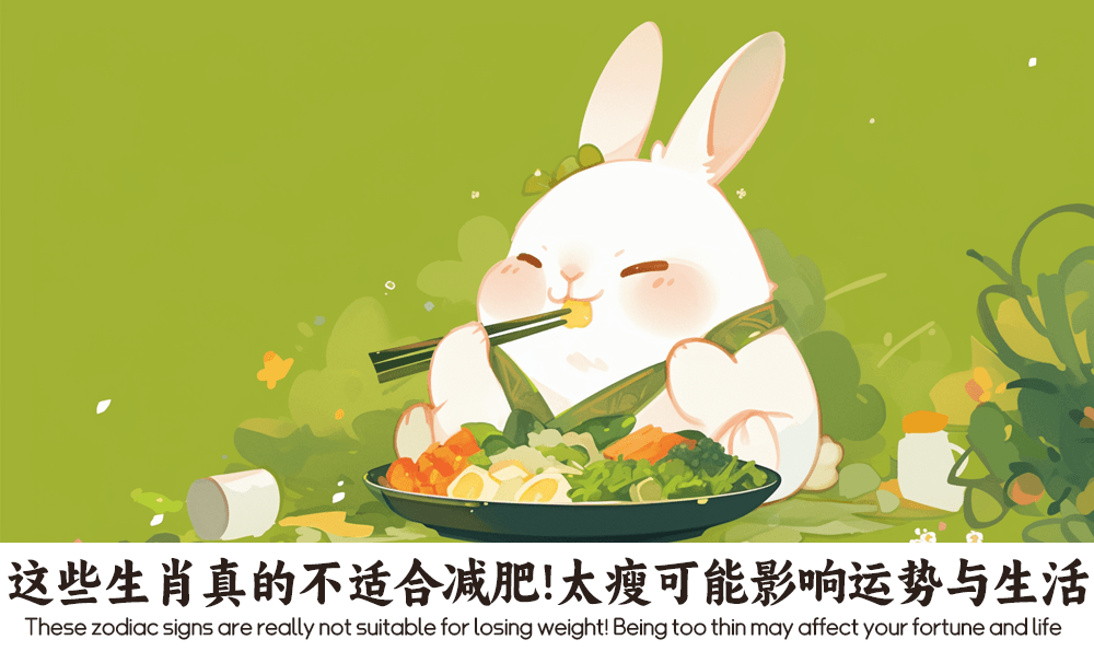 这些生肖真的不适合减肥！太瘦可能影响运势与生活