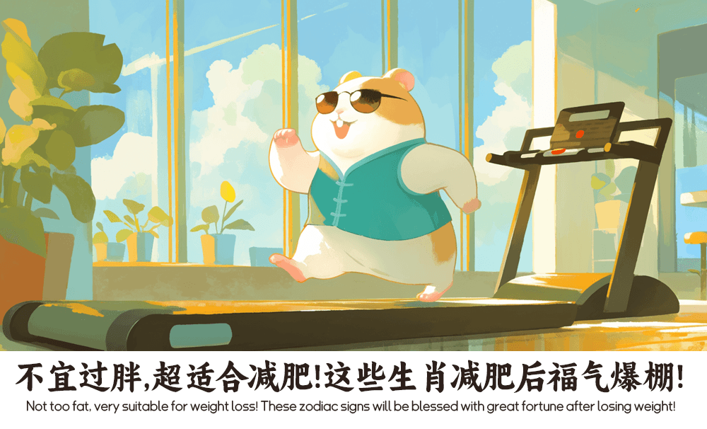 不宜过胖，超适合减肥！这些生肖减肥后福气爆棚！