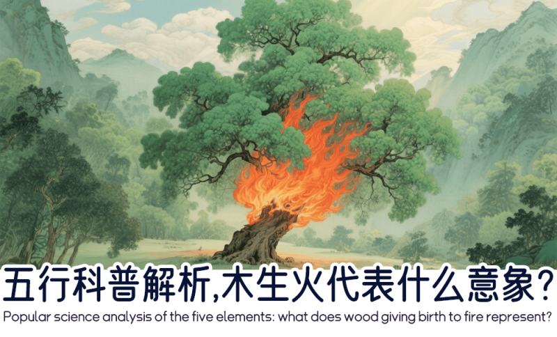 木生火代表什么意象？