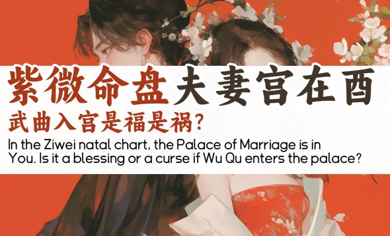 紫微命盘夫妻宫在酉，武曲入宫