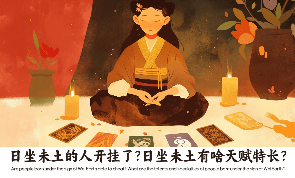 日坐未土的人开挂了？日坐未土有啥天赋特长?