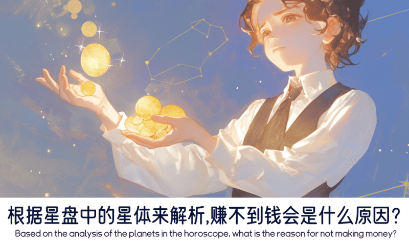 星盘中的星体来解析赚不到钱的原因