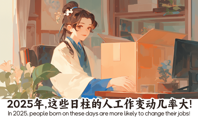 2025年，这些日柱的人工作变动