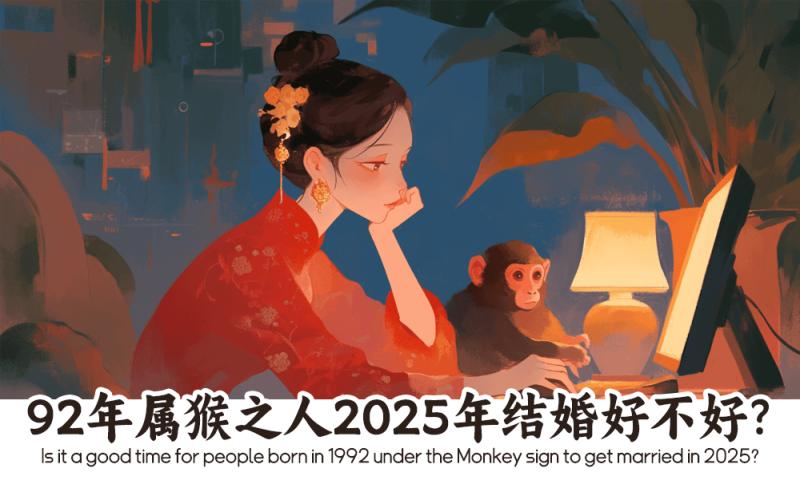 92年属猴之人2025年结婚