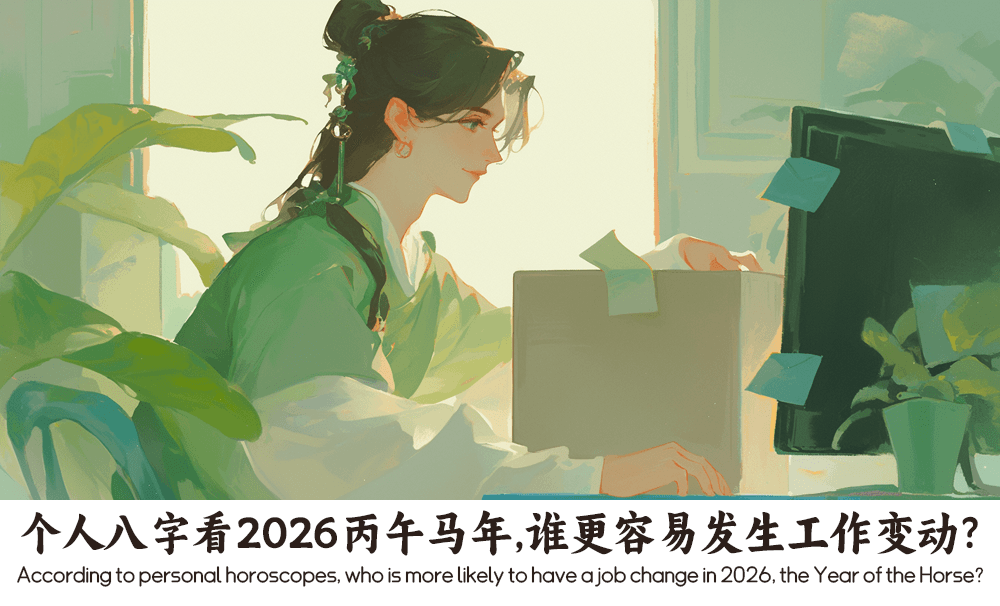 个人八字看2026丙午马年，谁更容易发生工作变动？