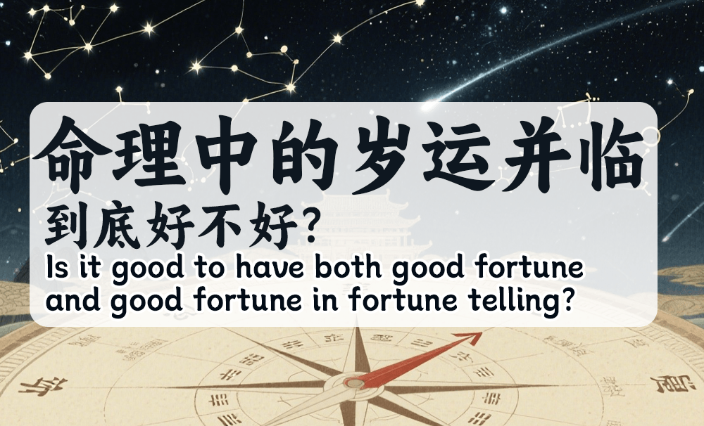 命中的岁运并临到底好不好？什么意思