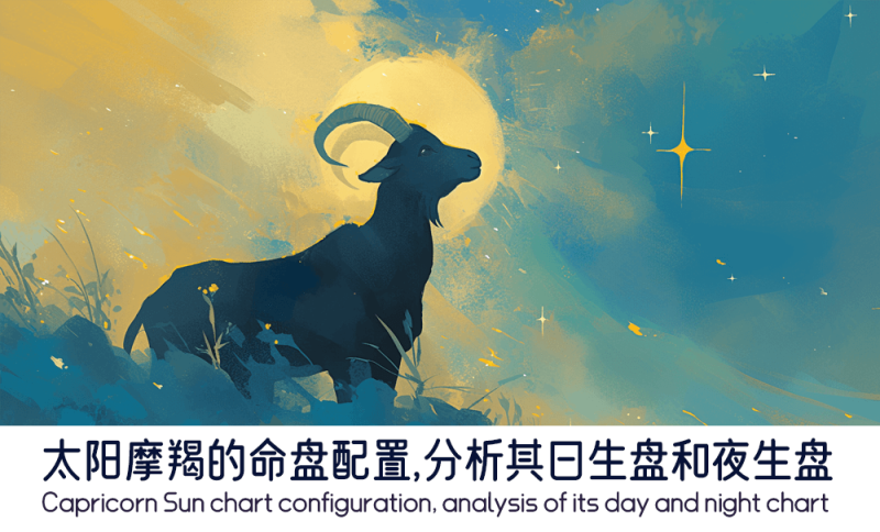 太阳摩羯的命盘配置
