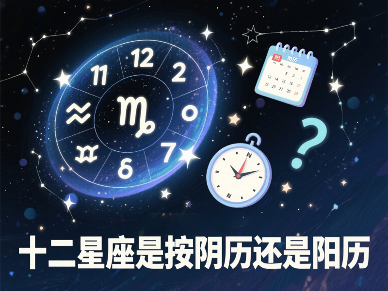 十二星座是按阴历还是阳历