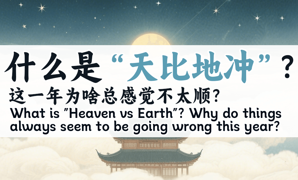什么是“天比地冲”？这一年为啥总感觉不太顺？