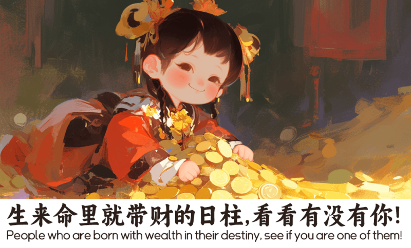生来命里就带财的日柱