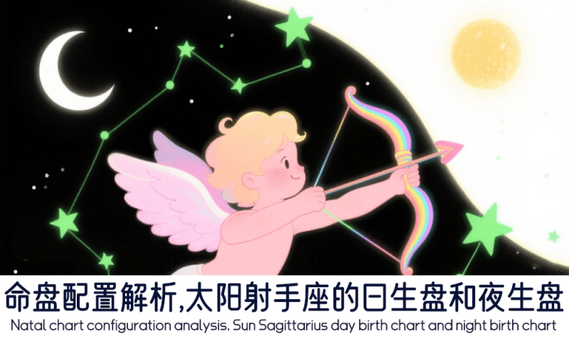 太阳射手座的日生盘和夜生盘