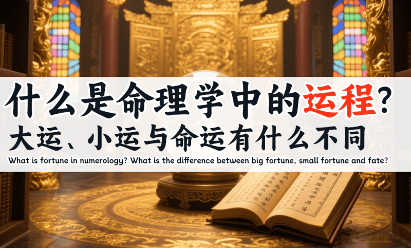大运、小运与命运