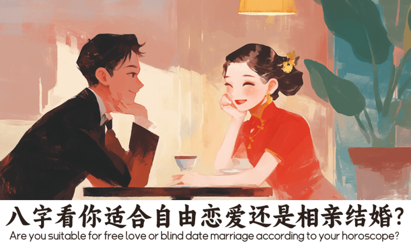 八字看你适合自由恋爱还是相亲结婚？