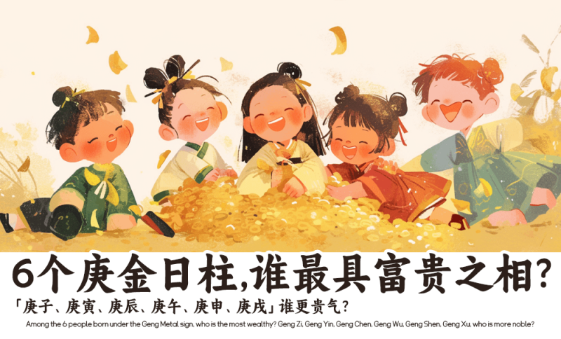 6个庚金日柱