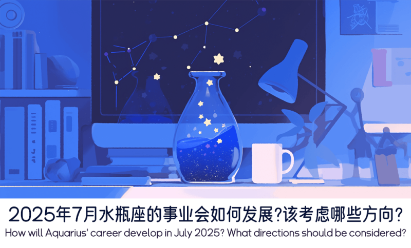 2025年7月水瓶座的事业会如何发展