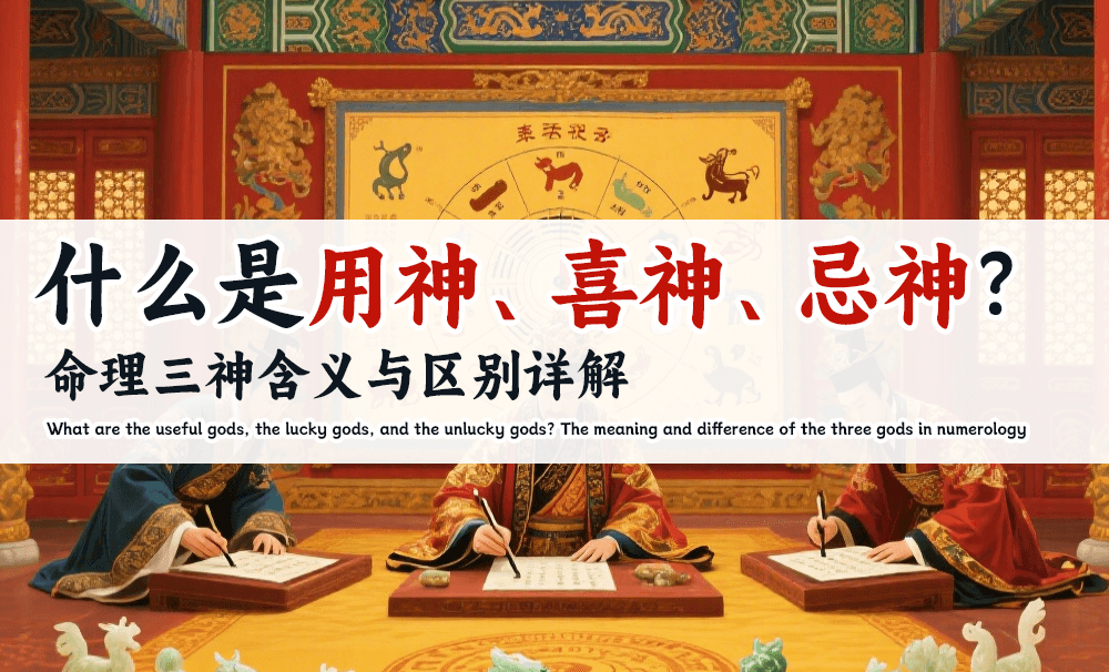 什么是用神、喜神、忌神？命理三神含义与区别详解