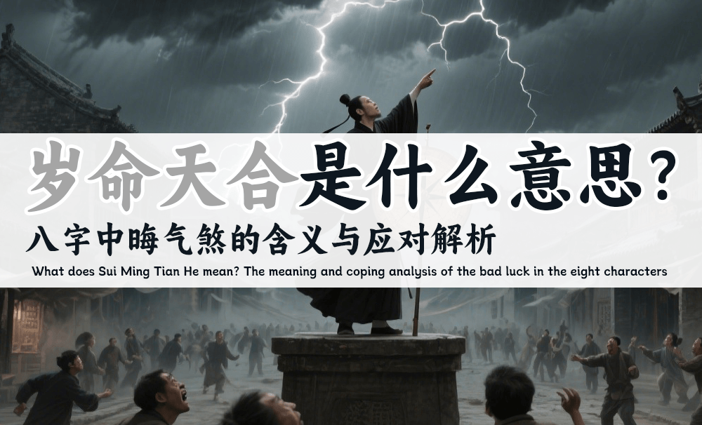 岁命天合是什么意思？八字中晦气煞的含义与应对解析