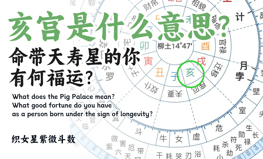 亥宫是什么意思？命带天寿星的你有何福运？