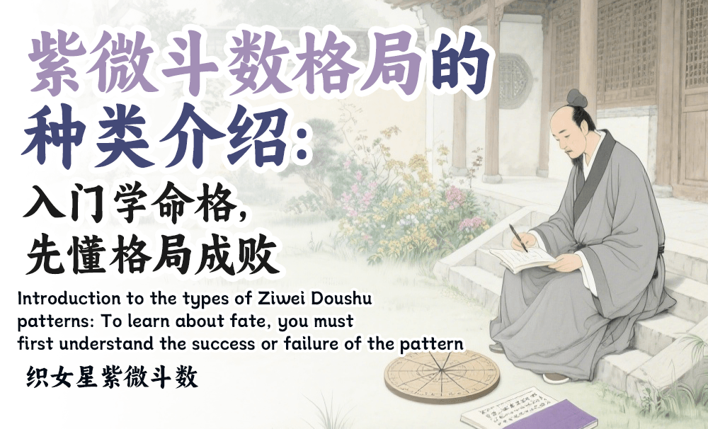 紫微斗数格局的种类介绍：入门学命格，先懂格局成败
