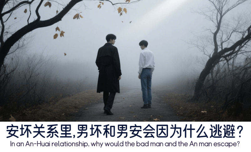 男坏和男安会因为什么逃避？