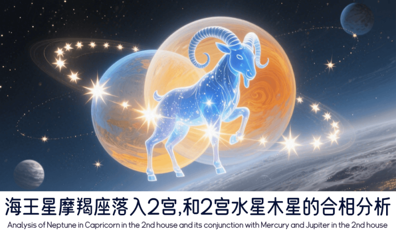 海王星摩羯座落入2宫