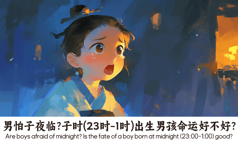 男怕子夜临？子时（23时-1时）出生男孩命运好不好？
