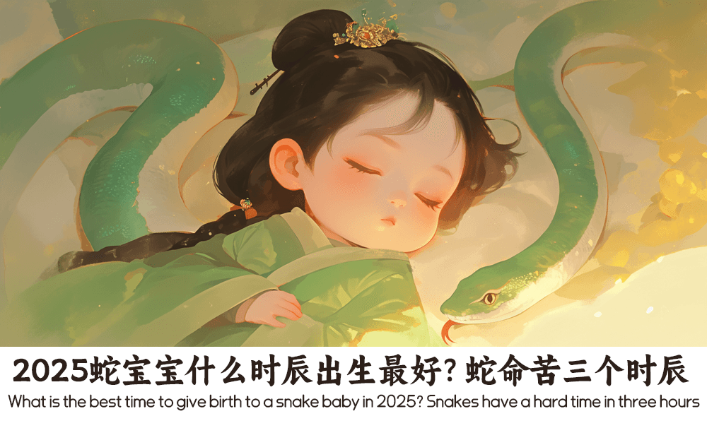 2025蛇宝宝什么时辰出生最好？蛇命苦三个时辰