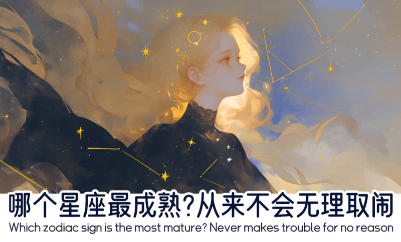 哪个星座最成熟？
