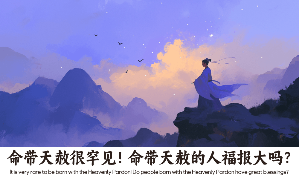 命带天赦很罕见！命带天赦的人福报大吗？