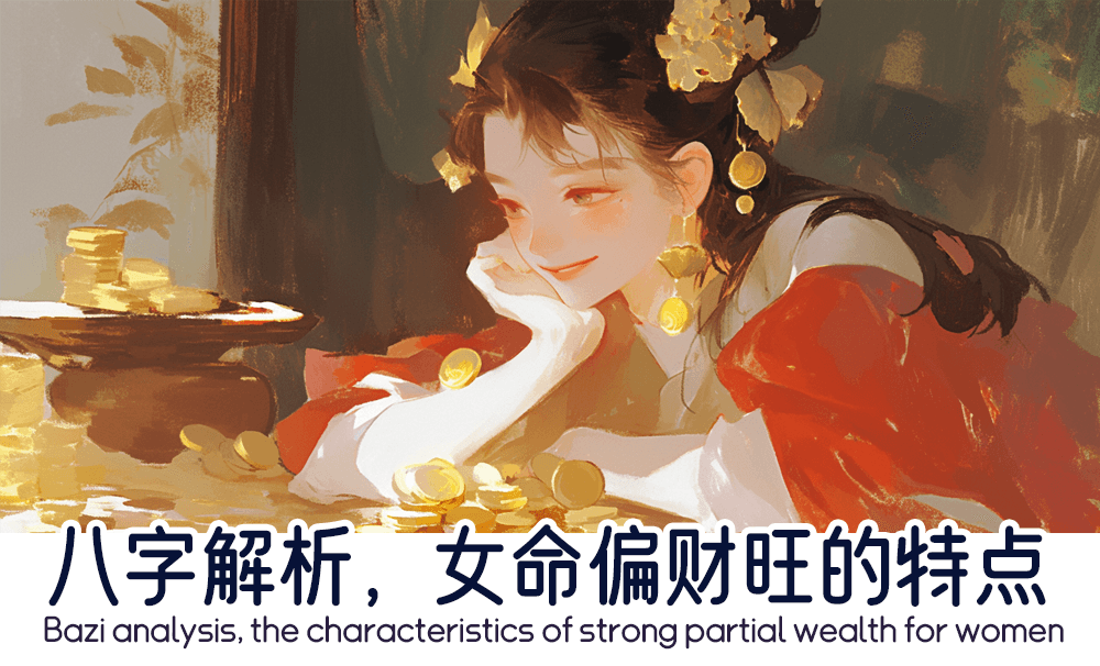 八字解析，女命偏财旺的特点