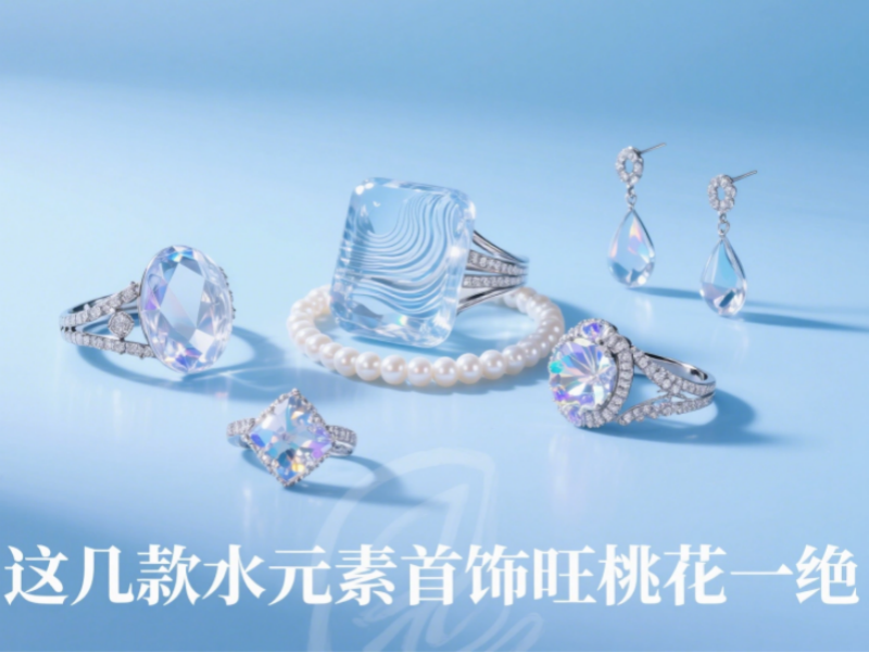 五行缺水别摆烂！这几款“水元素”首饰旺桃花一绝