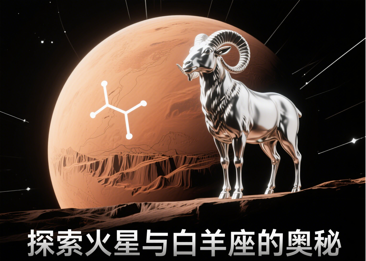 火星白羊落入第八宫：激情驱动下的冒险与重生之路