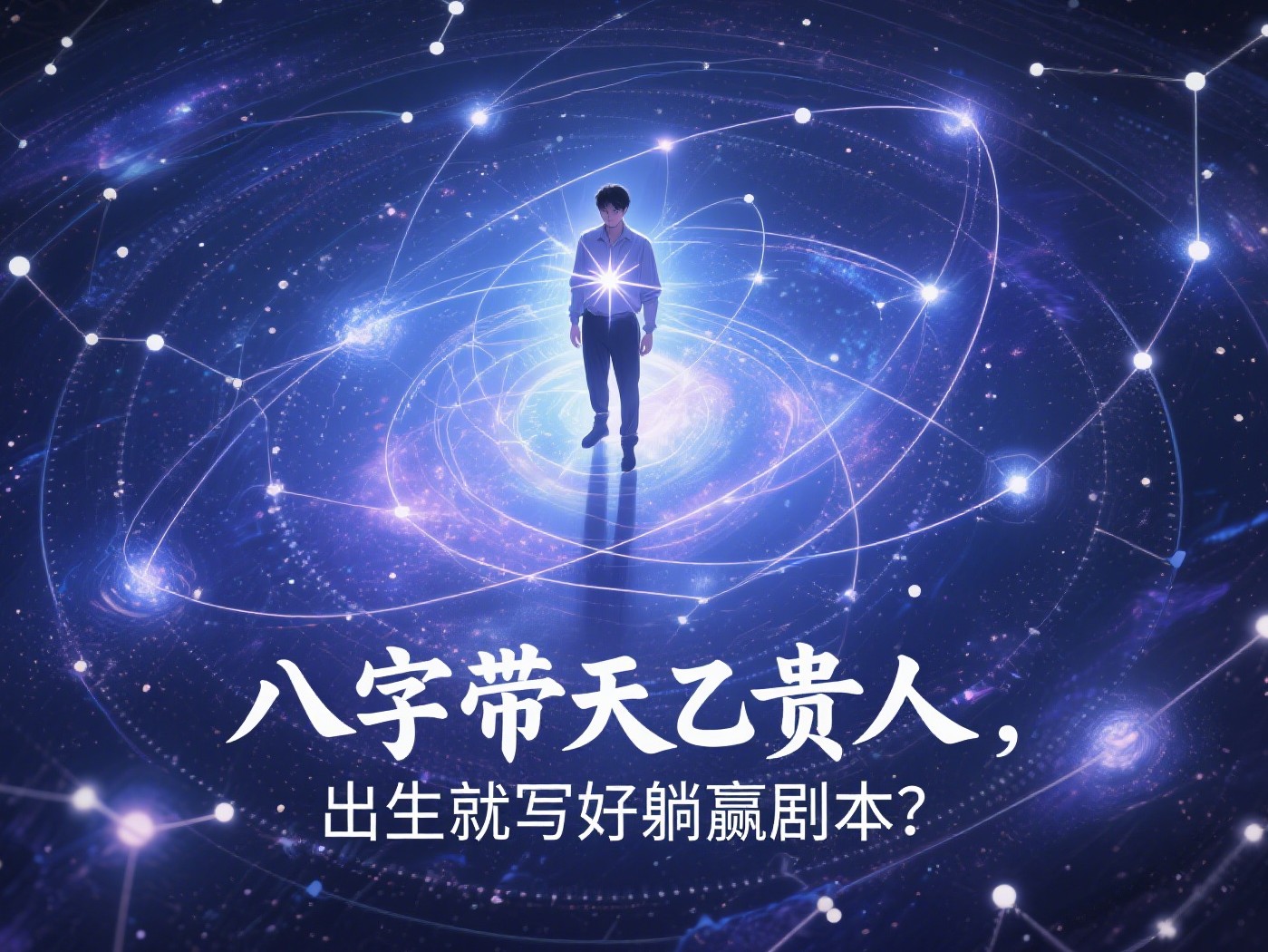 八字带天乙贵人=天生“躺赢”？