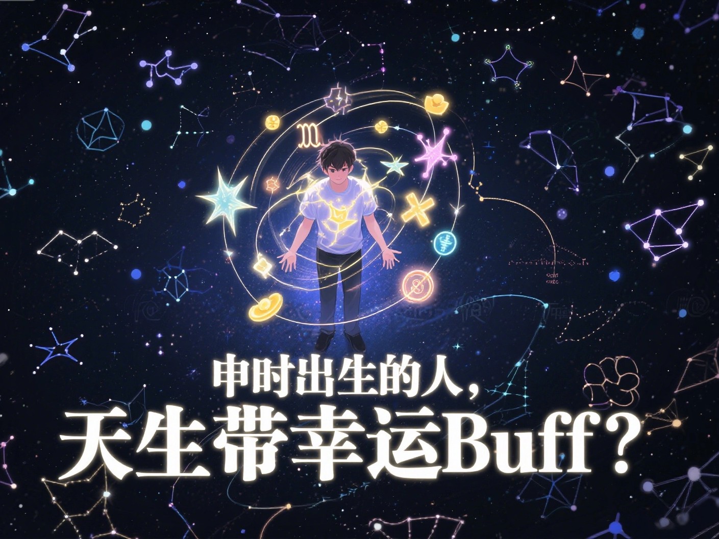 申时出生的人，天生带“幸运Buff”？