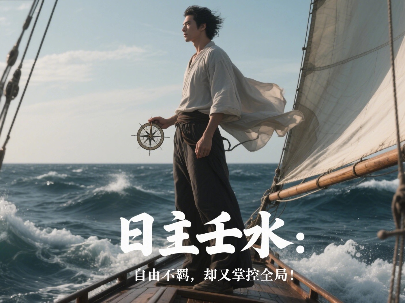 日主壬水：自由不羁，却又掌控全局！