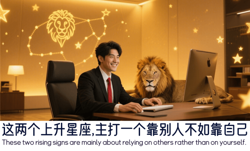 靠别人不如靠自己的上升星座