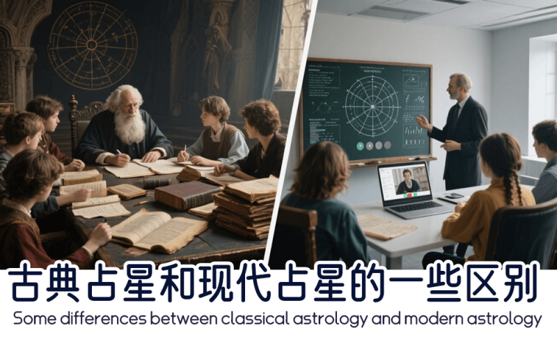 古典占星和现代占星的一些区别