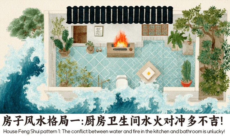 厨房卫生间对冲