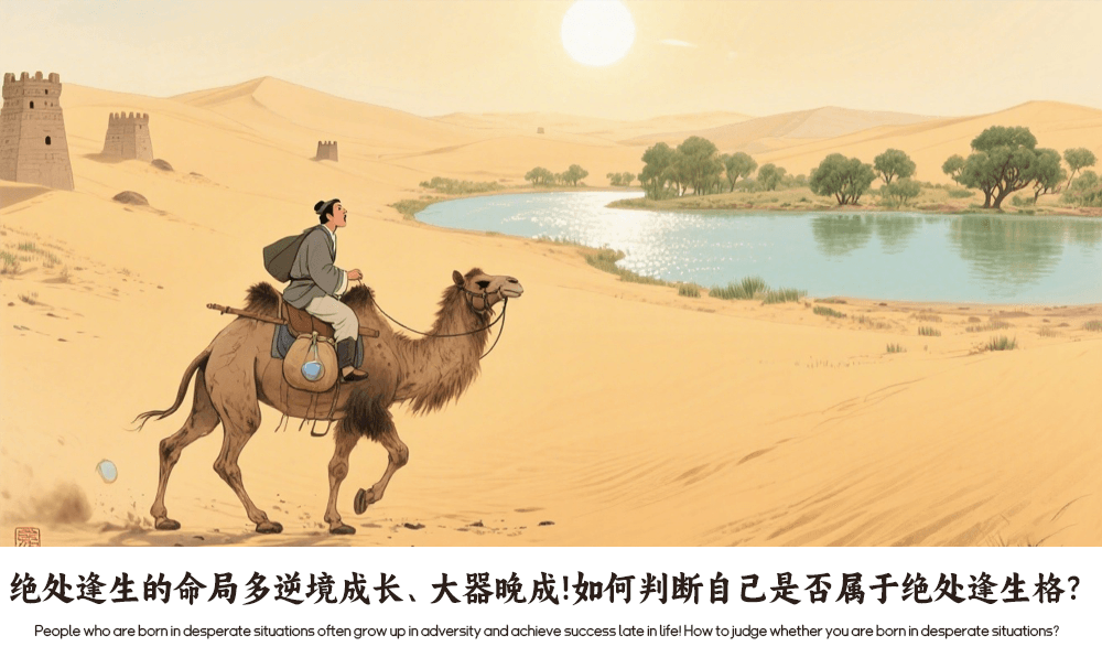 绝处逢生的命局多逆境成长、大器晚成！如何判断自己是否属于绝处逢生格？