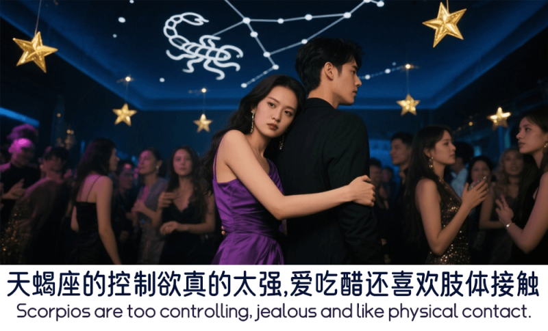 天蝎座的控制欲真的太强