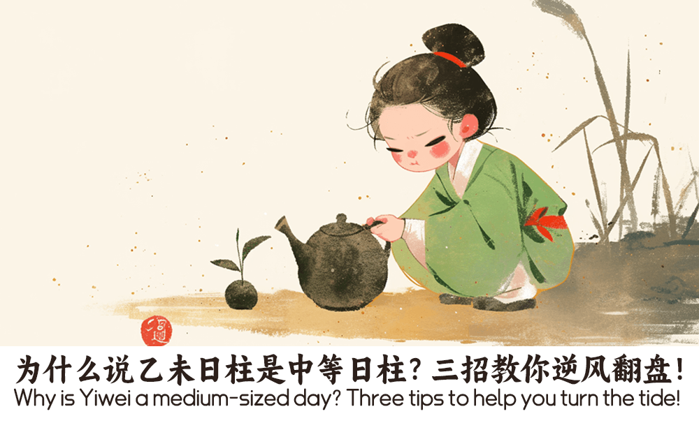 为什么说乙未日柱是中等日柱？三招教你逆风翻盘！