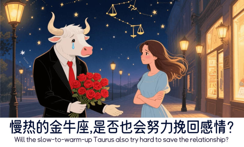 金牛座是否会努力挽回感情？