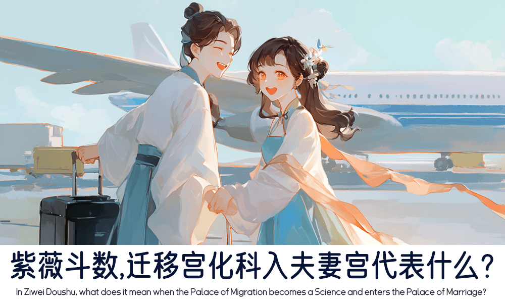 紫薇斗数，迁移宫化科入夫妻宫代表什么？