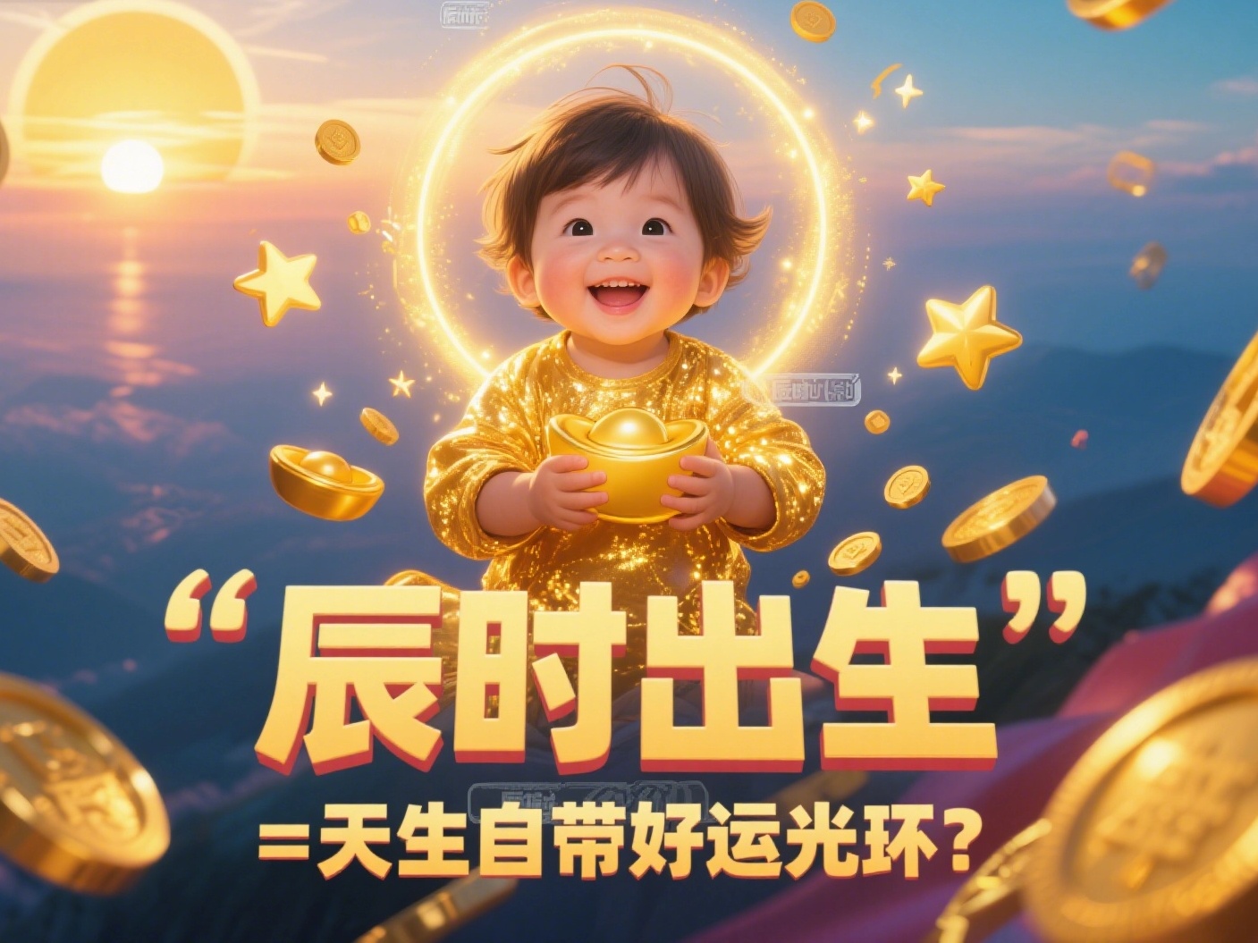 辰时出生=天生自带“好运光环”？