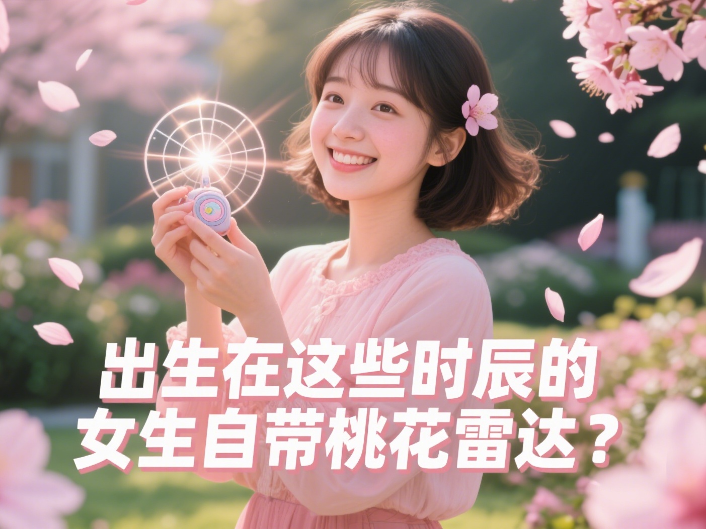 出生在这些时辰的女生，天生自带“桃花雷达”？